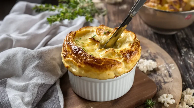 C'est la nouvelle recette express qui régale tout l'hiver : le soufflé au chèvre ultra gonflé et fondant avec seulement ce qu'on a tous dans le frigo (prêt en 12 minutes chrono)