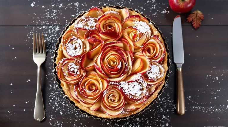 Quatre pommes, un tour de main et voilà une tarte-bouquet facile pour une Saint-Valentin pleine d'amour