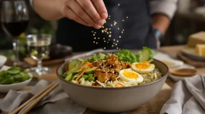 recette poke bowl poulet