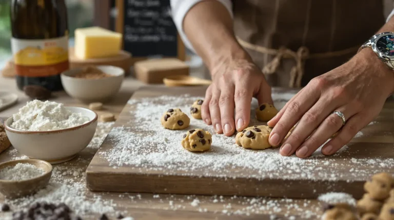 recette pate a cookie cru